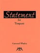 STATEMENT FOR TIMPANI cover